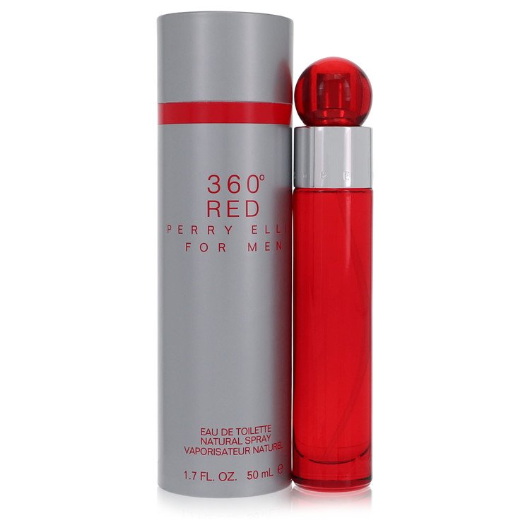 Perry Ellis 360 Red by Perry Ellis Eau De Toilette Spray 1.7 oz Perry Ellis 360 Red by Perry Ellis Eau De Toilette Spray 1.7 oz